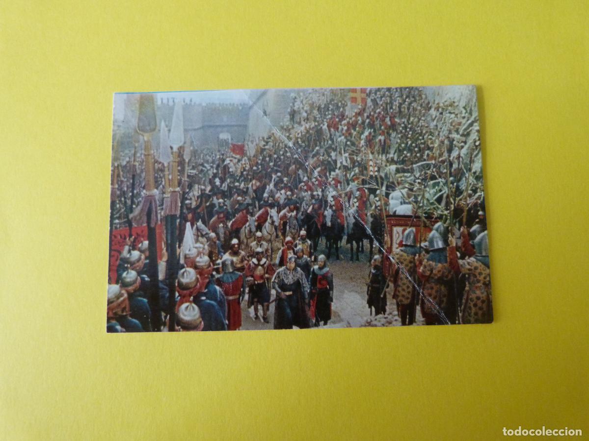 Colecionismo Cromos antigos: CROMO DE EL CID DESPEGADO N&ordm; 154 A&Ntilde;O 1962 ALBUM EL CID DE FHER