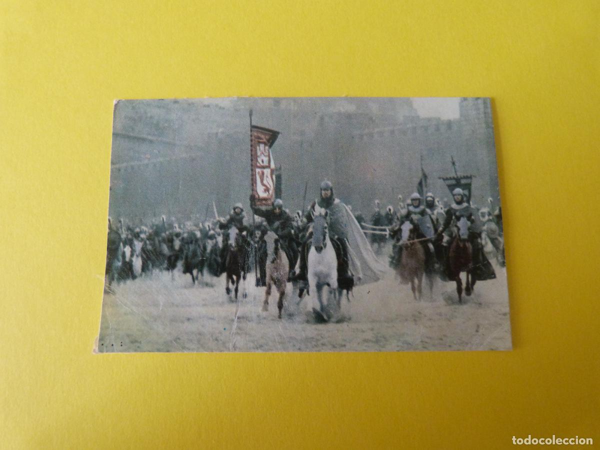 Colecionismo Cromos antigos: CROMO DE EL CID DESPEGADO N&ordm; 168 A&Ntilde;O 1962 ALBUM EL CID DE FHER