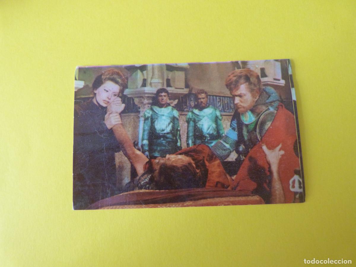 Coleccionismo Cromos antiguos: CROMO DE EL CID DESPEGADO N&ordm; 187 A&Ntilde;O 1962 ALBUM EL CID DE FHER