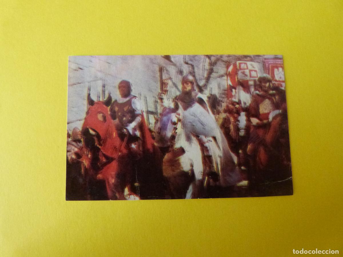 Coleccionismo Cromos antiguos: CROMO DE EL CID DESPEGADO N&ordm; 189 A&Ntilde;O 1962 ALBUM EL CID DE FHER
