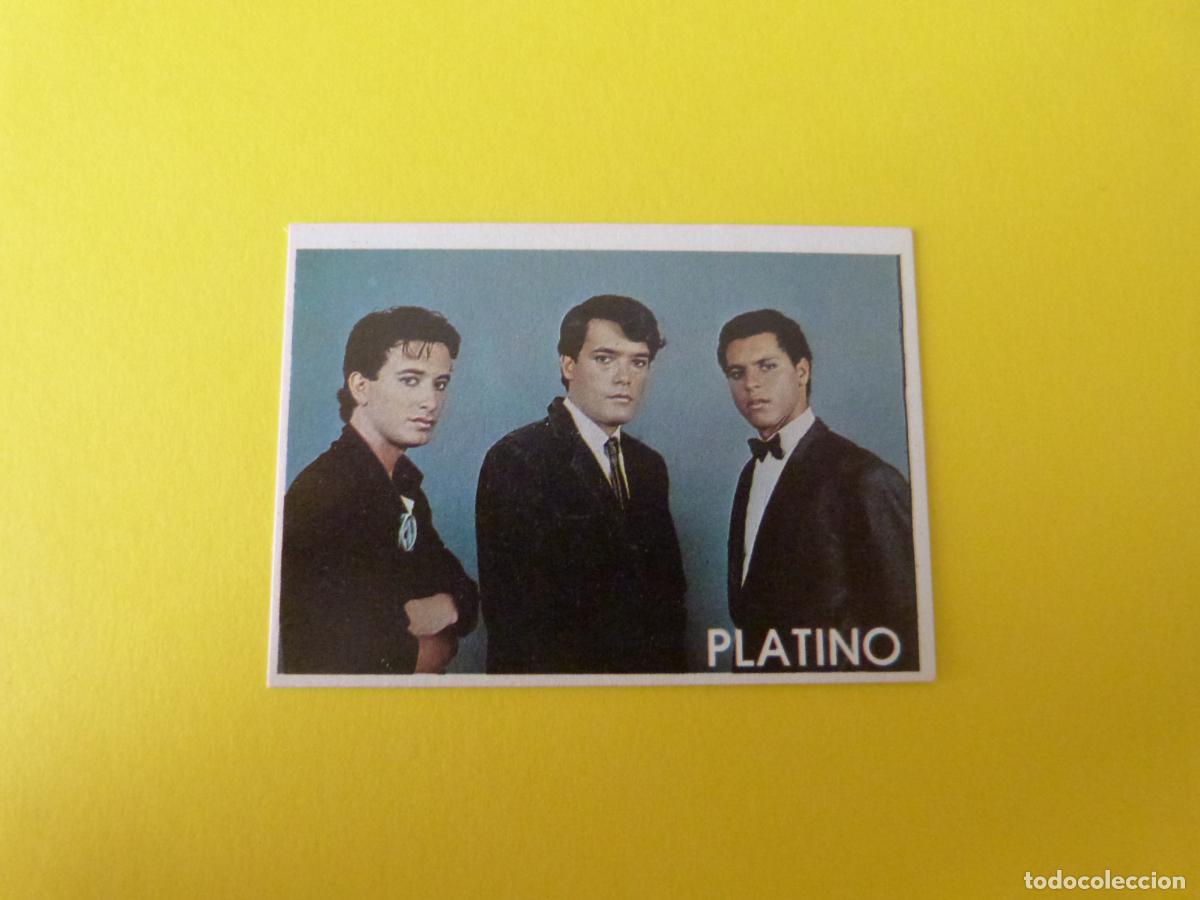 Collectable Antique Stickers: CROMO DE PLATINO SIN PEGAR N&ordm; 122 A&Ntilde;O 1984 DEL ALBUM SUPER MUSICAL DE EYDER