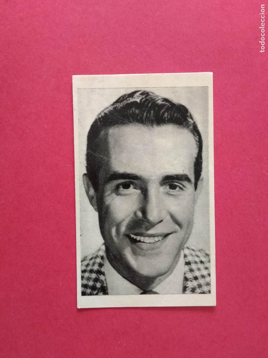 Coleccionismo Cromos antiguos: ESTRELLAS DE LA PANTALLA EDITORIAL RUIZ ROMERO CINE CROMO NUNCA PEGADO N&ordm; 63 RICARDO MONTALBAN