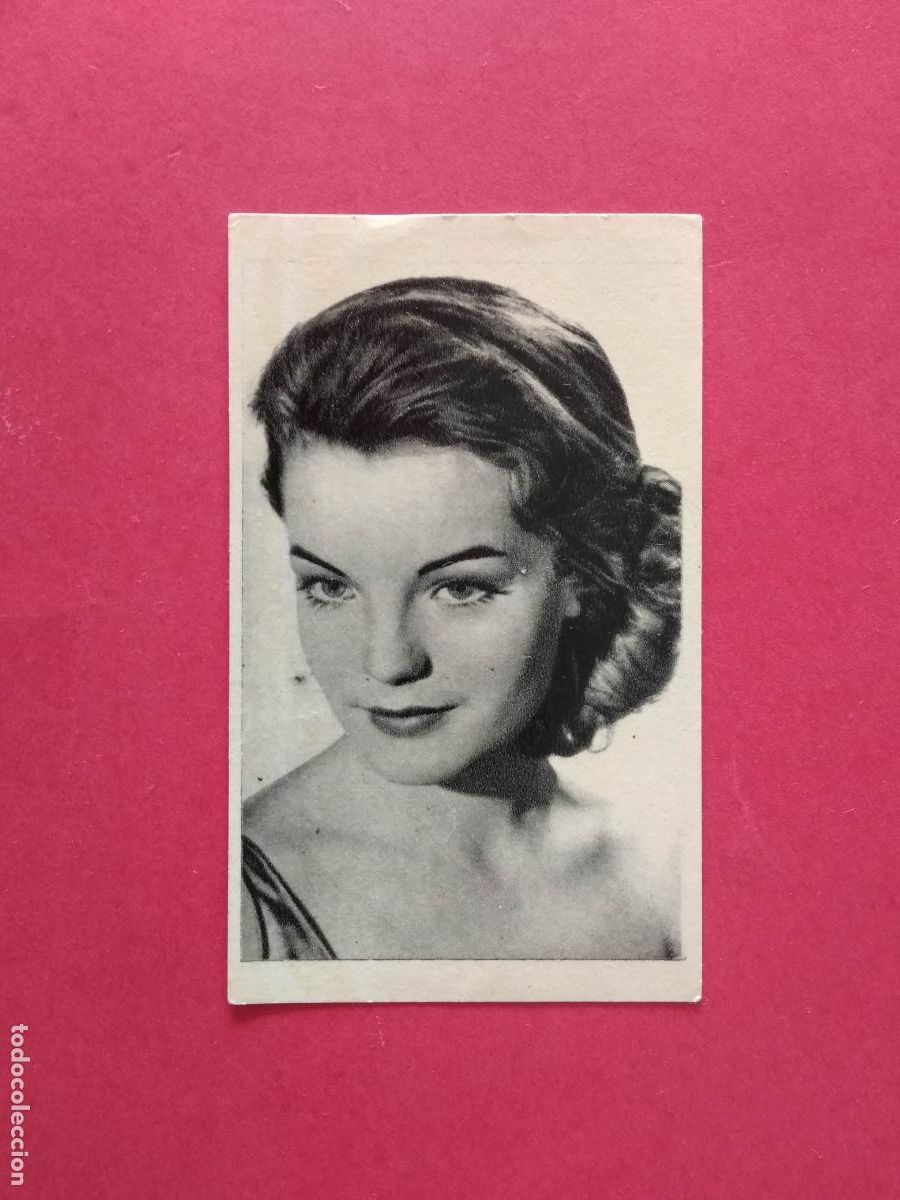 Coleccionismo Cromos antiguos: ESTRELLAS DE LA PANTALLA EDITORIAL RUIZ ROMERO CINE CROMO NUNCA PEGADO N&ordm; 92 ROMY SCHNEIDER