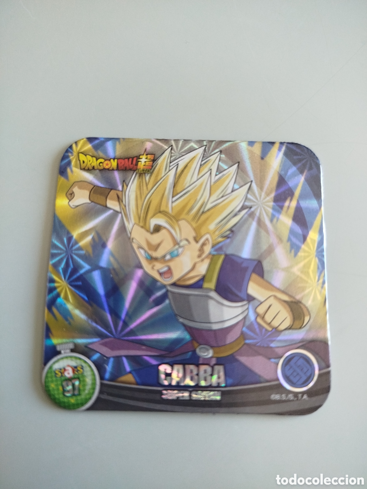 Collectable Antique Stickers: STAKS DRAGON BALL Z - CABBA - N&ordm; 97 / 097 - PANINI - IMAN (N7B1)