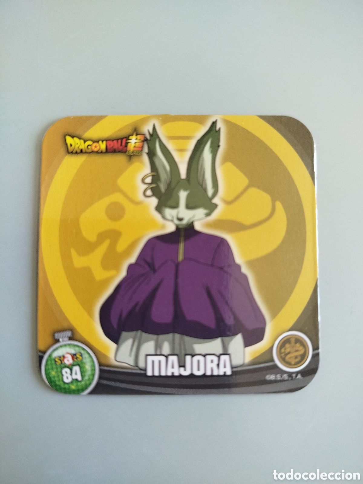 Coleccionismo Cromos antiguos: STAKS DRAGON BALL Z - N&ordm; 84 / 084 - PANINI - IMAN (N7B1)