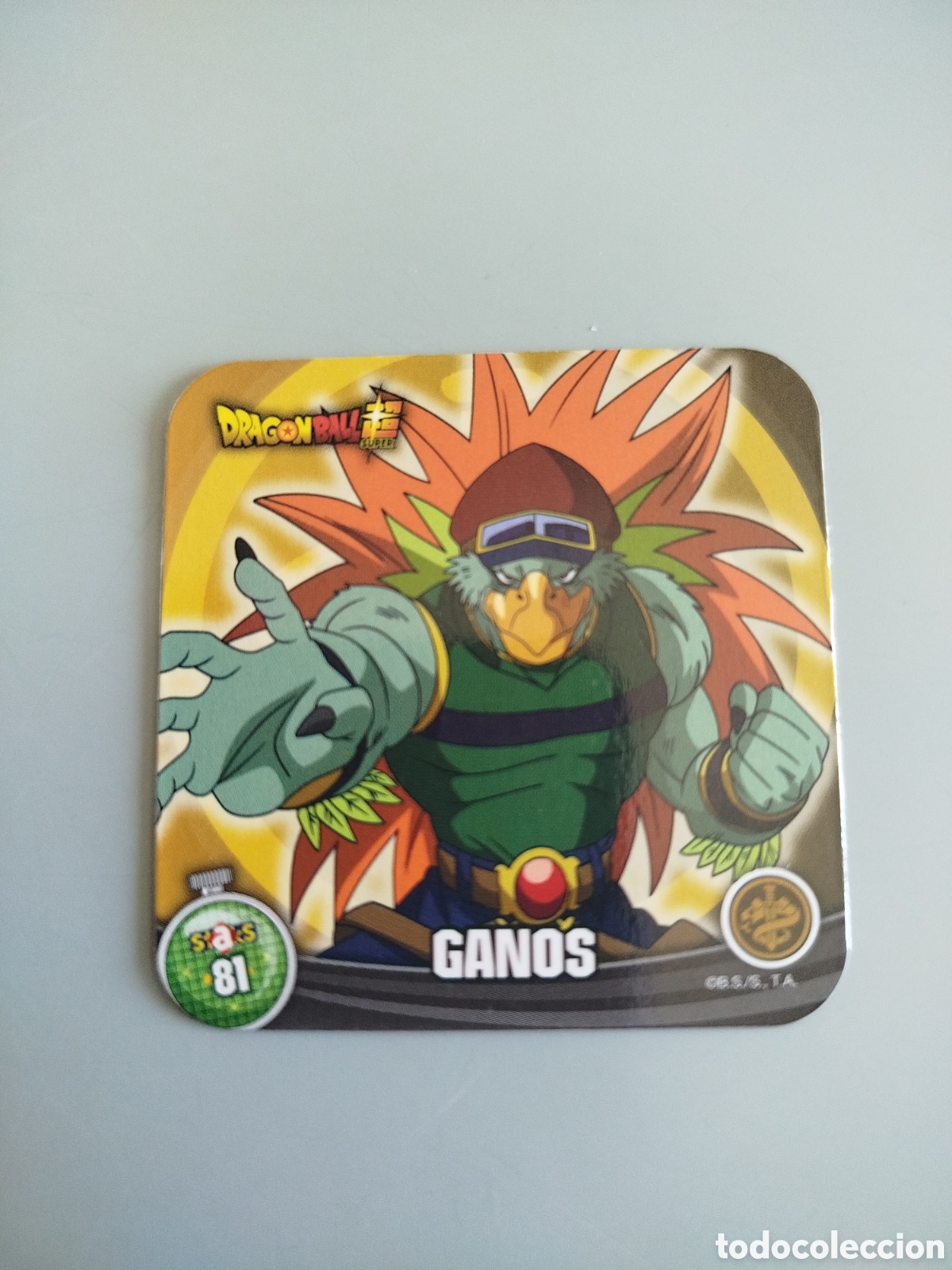 Coleccionismo Cromos antiguos: STAKS DRAGON BALL Z - N&ordm; 081 / 81 - PANINI - IMAN (N7B1)