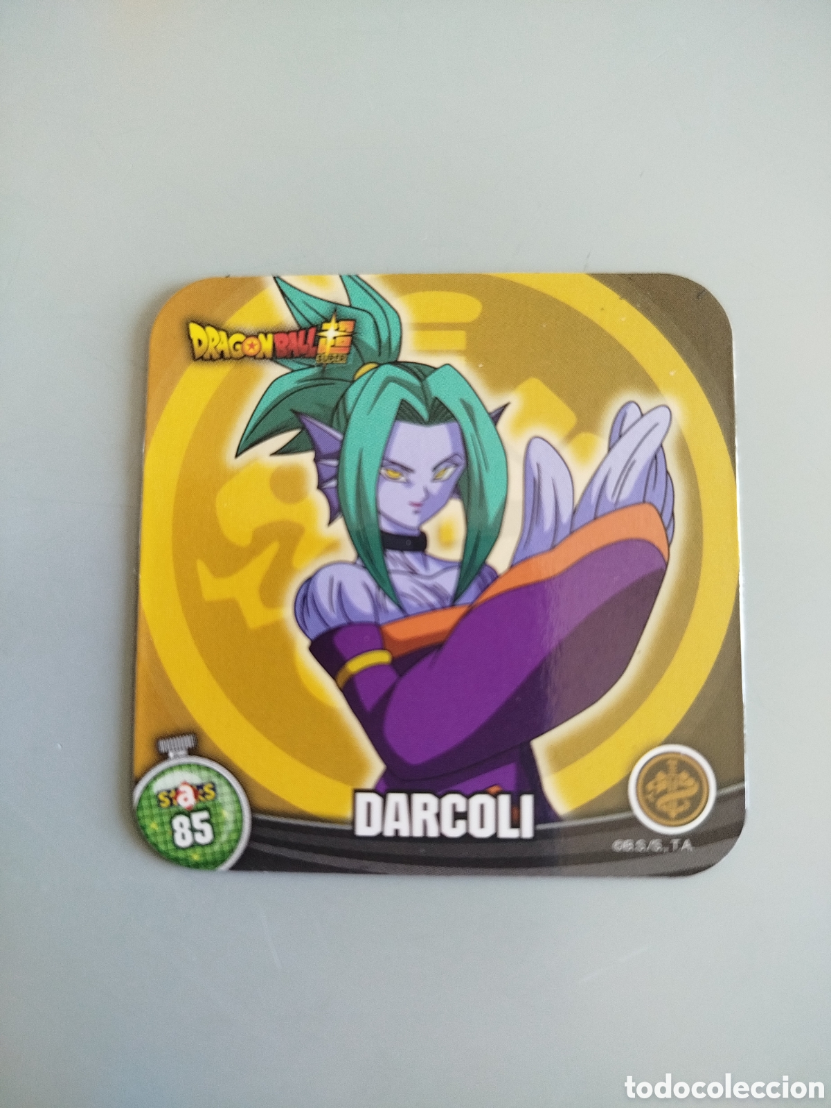 Coleccionismo Cromos antiguos: STAKS DRAGON BALL Z - N&ordm; 085 / 85 - PANINI - IMAN (N7B1)