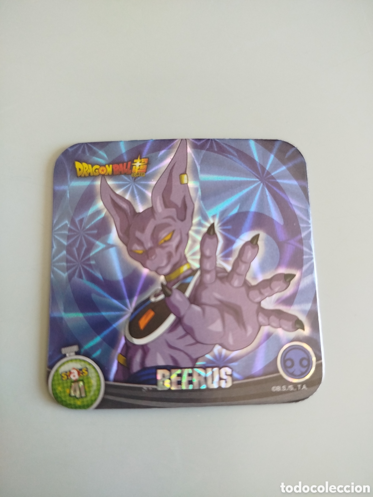 Coleccionismo Cromos antiguos: STAKS DRAGON BALL Z - N&ordm; 041 / 41 - PANINI - IMAN (N7B1)
