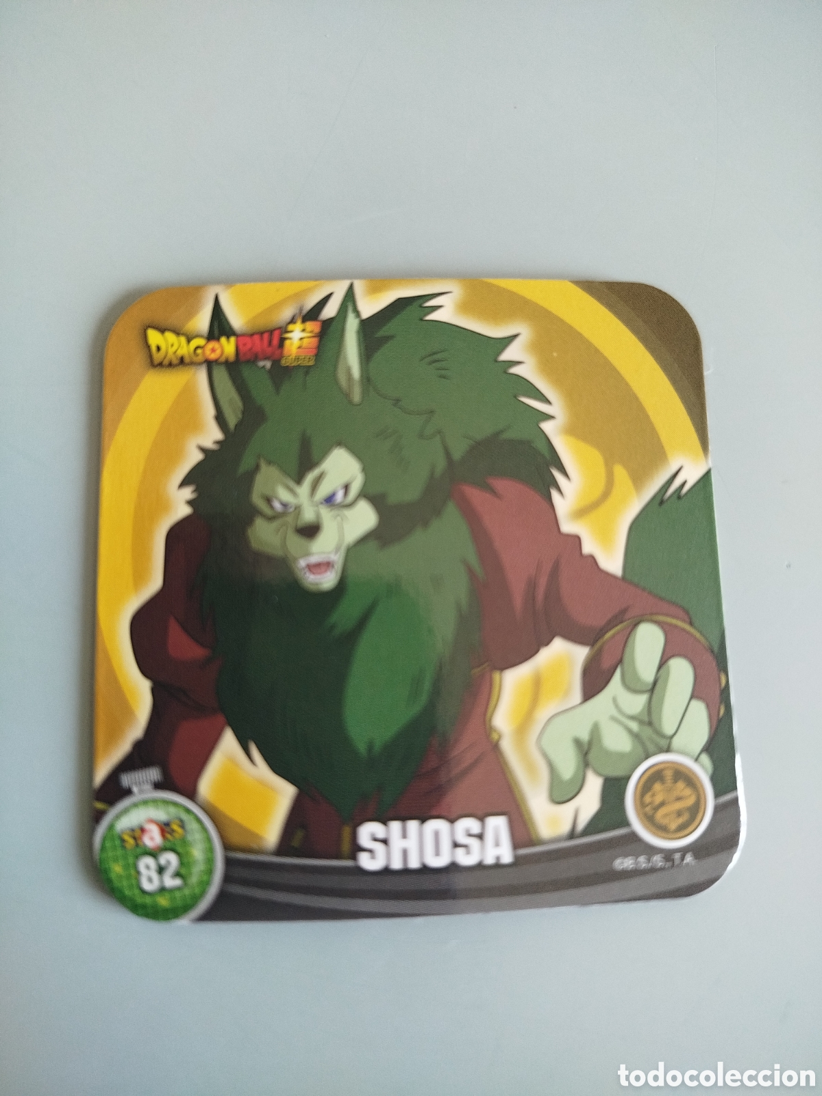 Coleccionismo Cromos antiguos: STAKS DRAGON BALL Z - N&ordm; 082 / 82 - PANINI - IMAN (N7B1)