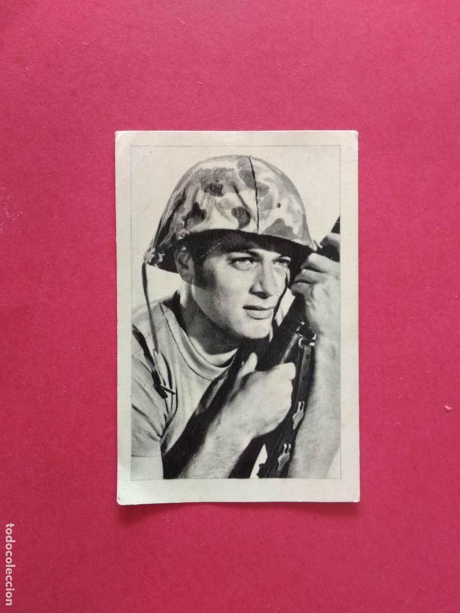 Coleccionismo Cromos antiguos: ESTRELLAS DE LA PANTALLA EDITORIAL RUIZ ROMERO 2&ordf; SERIE CINE CROMO NUNCA PEGADO N&ordm; 77 TONY CURTIS