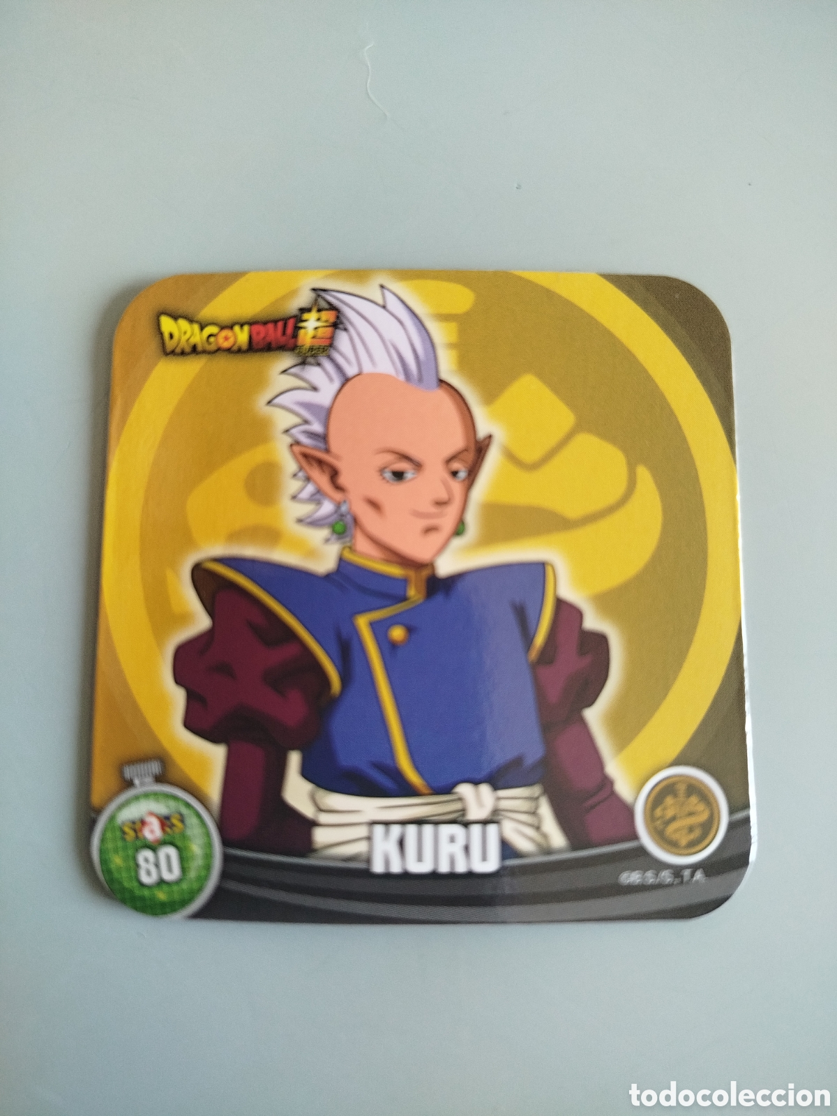 Coleccionismo Cromos antiguos: STAKS DRAGON BALL Z - N&ordm; 080 / 80 - PANINI - IMAN (N7B1)
