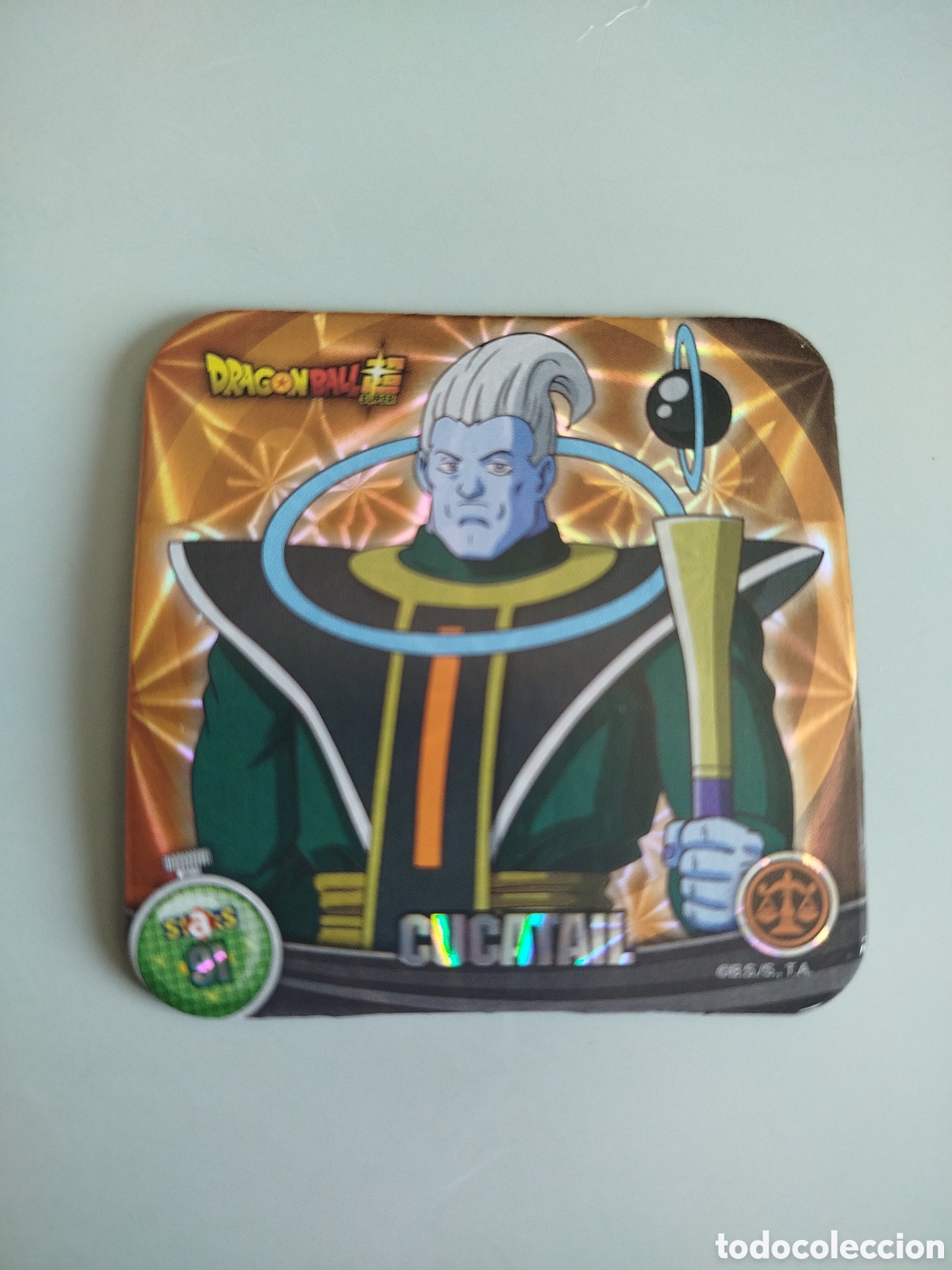 Coleccionismo Cromos antiguos: STAKS DRAGON BALL Z - N&ordm; 091 / 91 - PANINI - IMAN (N7B1)
