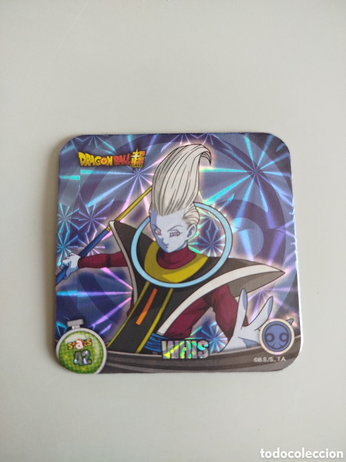 Coleccionismo Cromos antiguos: STAKS DRAGON BALL Z - N&ordm; 042 / 42 - PANINI - IMAN (N7B1)