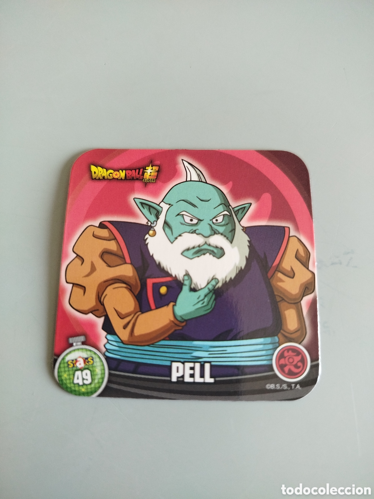 Coleccionismo Cromos antiguos: STAKS DRAGON BALL Z - N&ordm; 049 / 49 - PANINI - IMAN (N7B1)