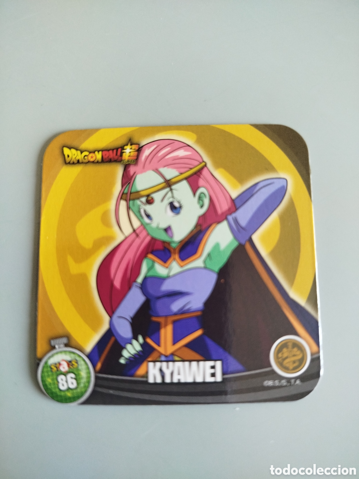 Coleccionismo Cromos antiguos: STAKS DRAGON BALL Z - N&ordm; 086 / 86 - PANINI - IMAN (N7B1)