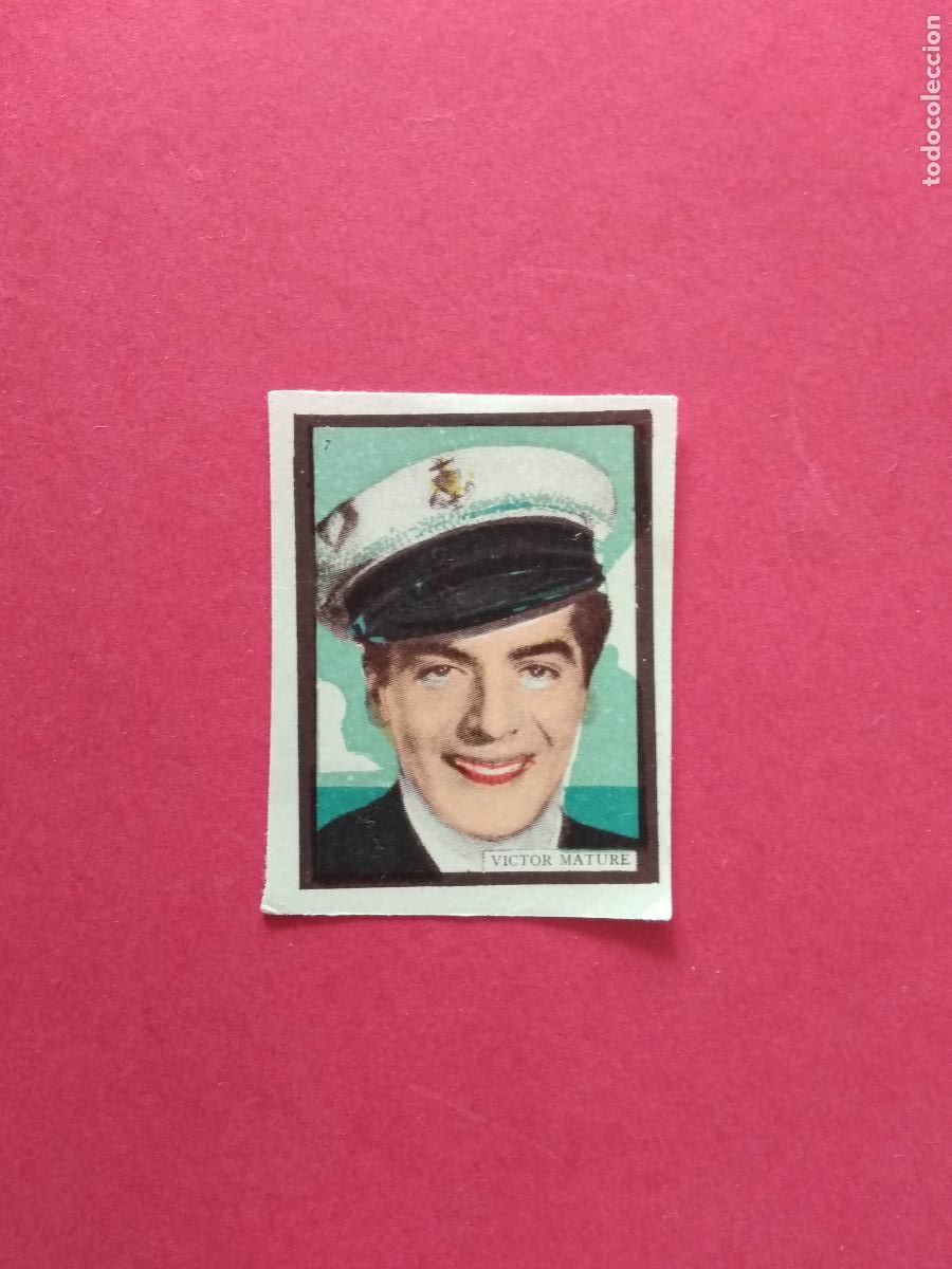 Sammeln alte Sammelbilder: CROMOS CINE ACTOR ACTRIZ EDITORIAL DESCONOCIDA CROMO , VICTOR MATURE