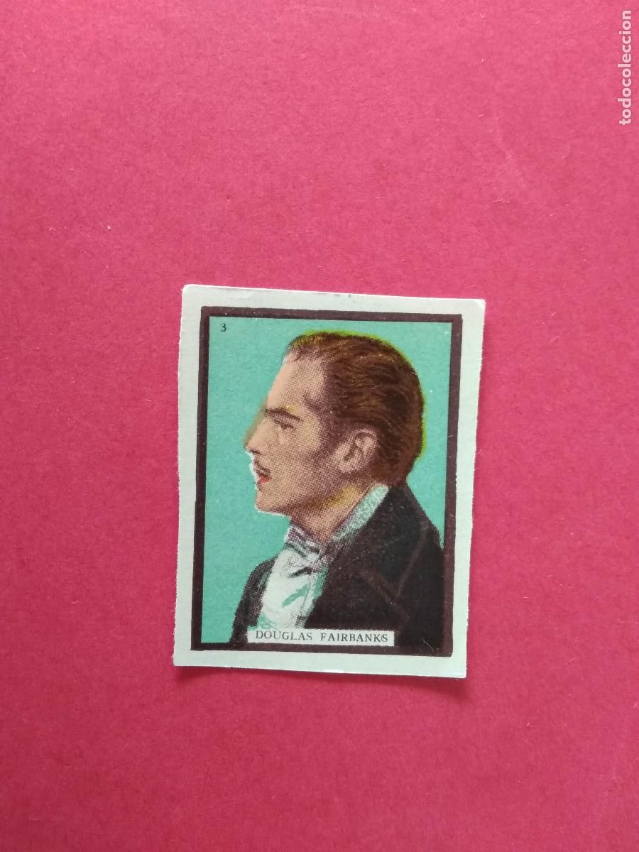Coleccionismo Cromos antiguos: CROMOS CINE ACTOR ACTRIZ EDITORIAL DESCONOCIDA CROMO , DOUGLAS FAIRBANKS