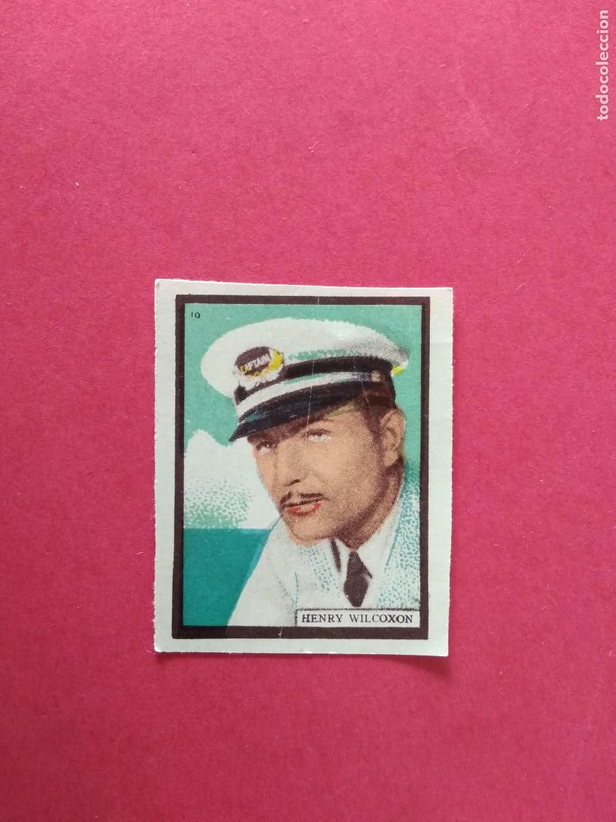 Coleccionismo Cromos antiguos: CROMOS CINE ACTOR ACTRIZ EDITORIAL DESCONOCIDA CROMO , HENRY WILCOXON