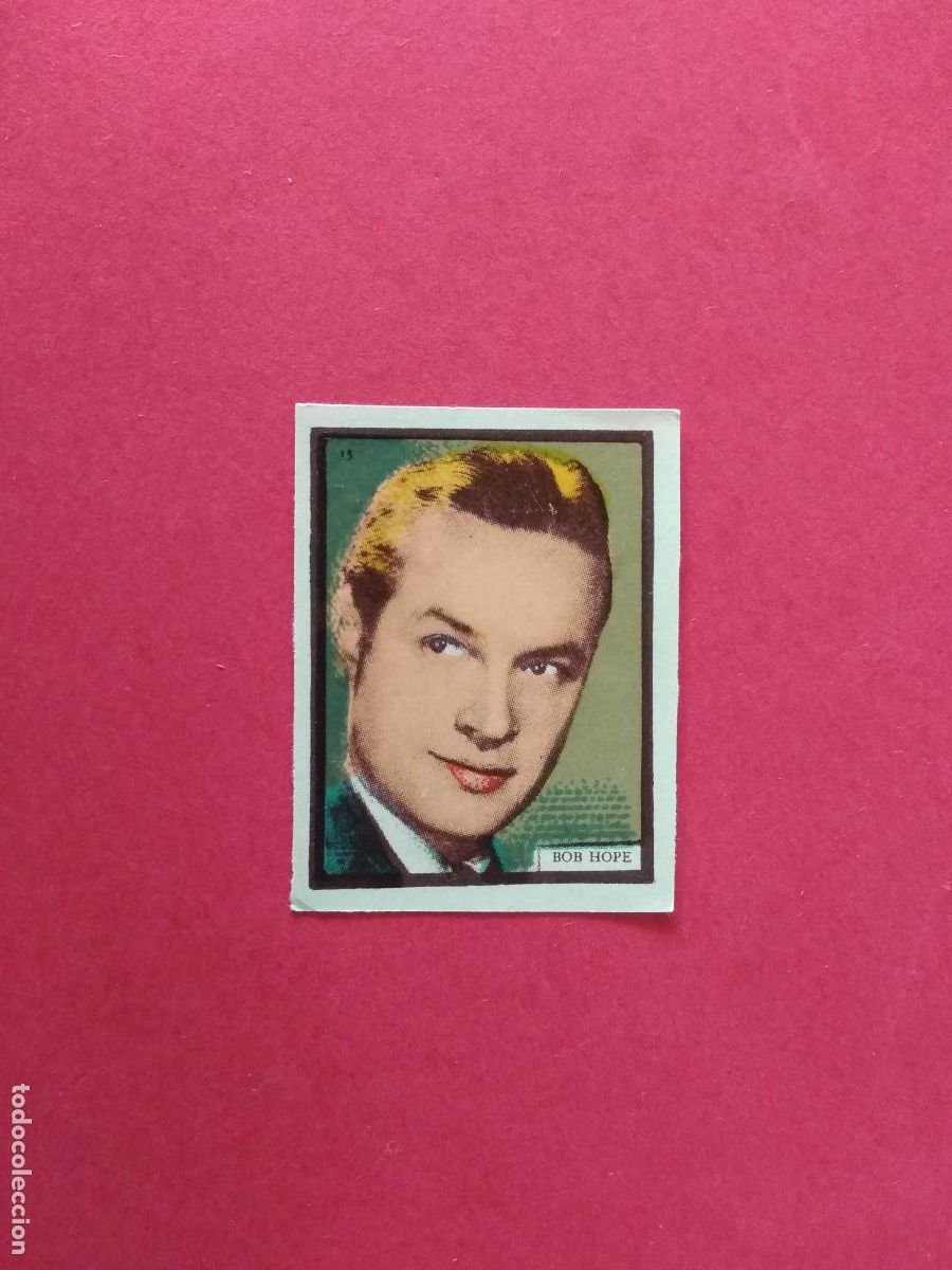 Coleccionismo Cromos antiguos: CROMOS CINE ACTOR ACTRIZ EDITORIAL DESCONOCIDA CROMO , BOB HOPE