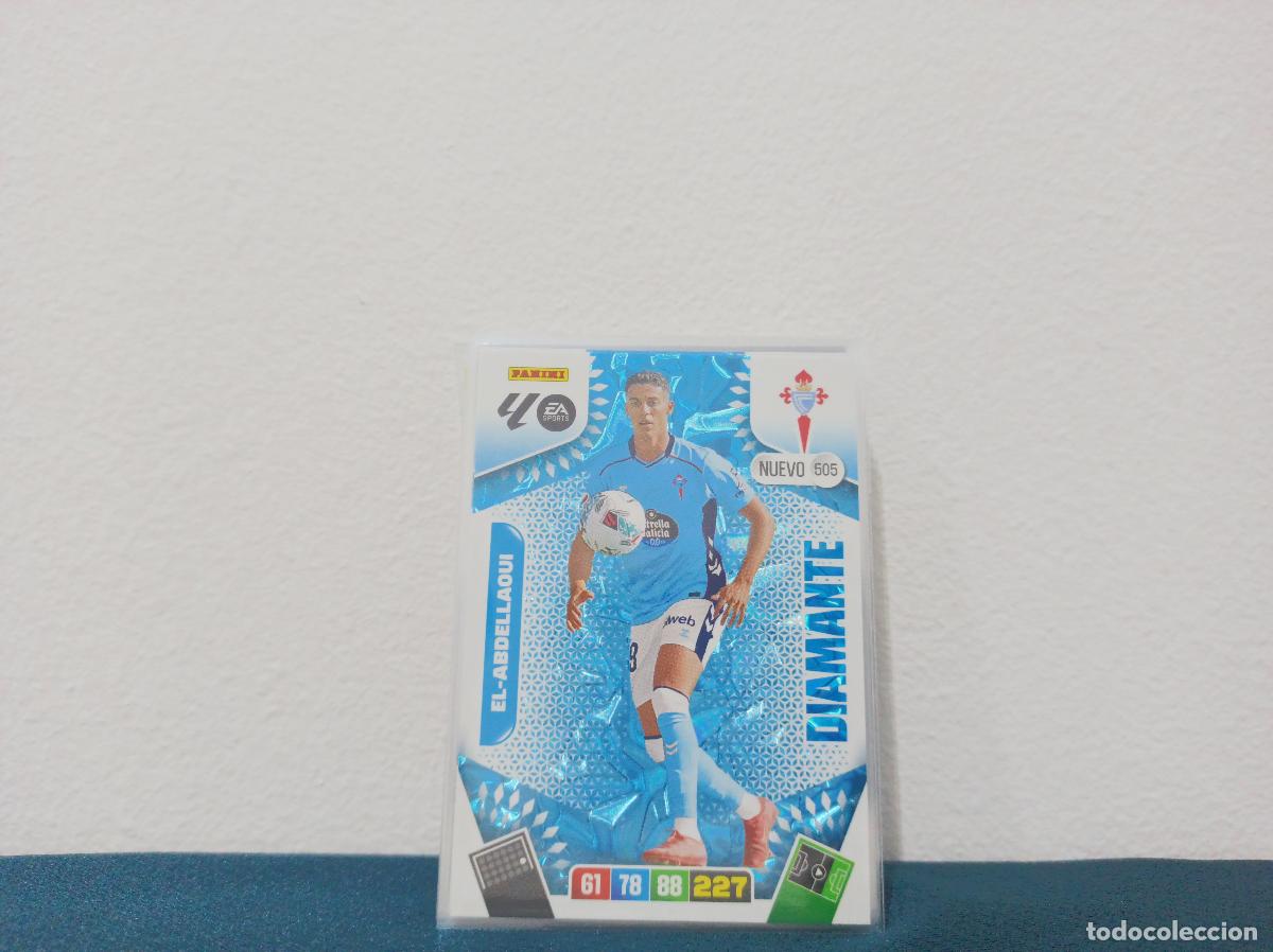 Coleccionismo Cromos antiguos: 505 (NUEVO) EL-ABDELLATOUI DIAMANTE RC CELTA PANINI ADRENALYN XL 25 26