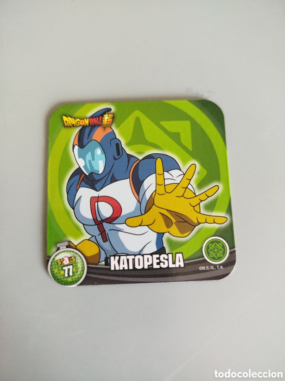 Coleccionismo Cromos antiguos: STAKS DRAGON BALL Z - N&ordm; 077 / 77 - PANINI - IMAN (N7B1)