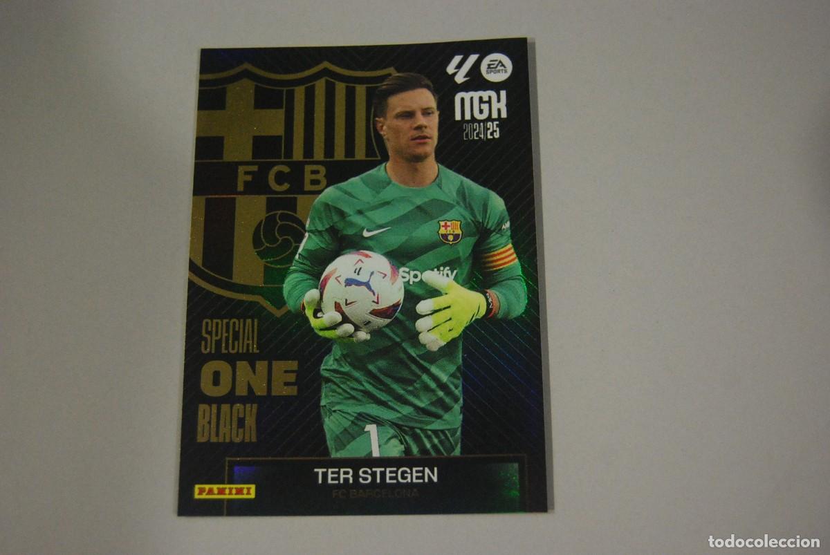 Coleccionismo Cromos antiguos: TER STEGEN F.C. BARCELONA SPECIAL ONE BLACK MGK 2024-25 MEGACRACKS 2024-2025