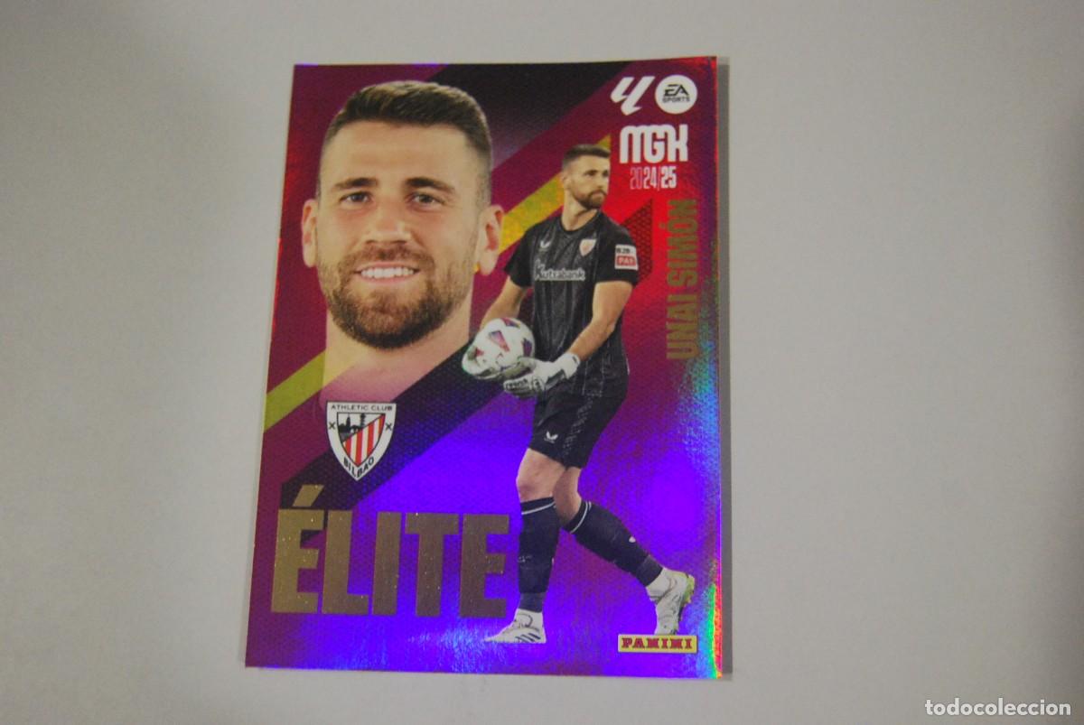 Coleccionismo Cromos antiguos: UNAI SIMON ATHLETIC CLUB - ELITE MGK 2024-25 MEGACRACKS 2024-2025