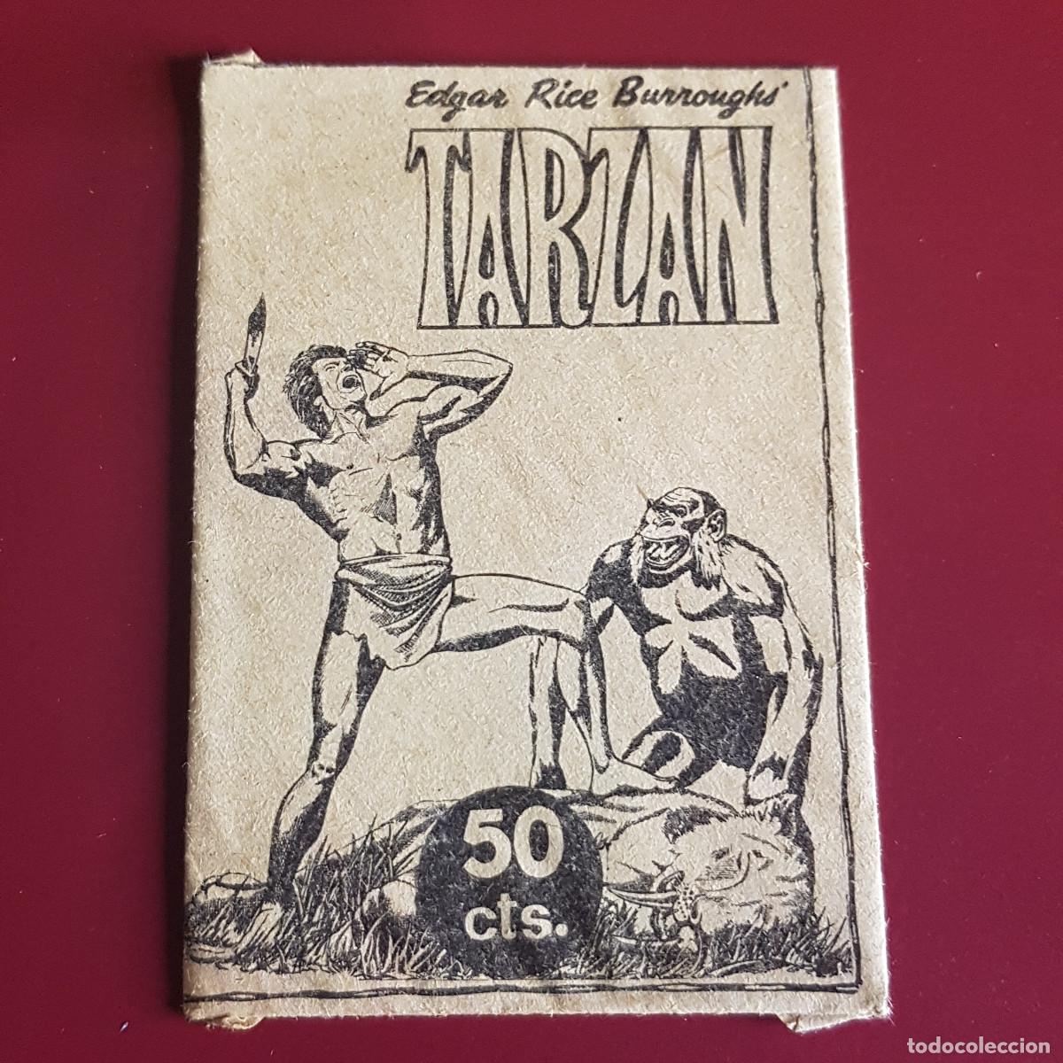 Coleccionismo Cromos antiguos: FHER - TARZAN - UN SOBRE SIN ABRIR