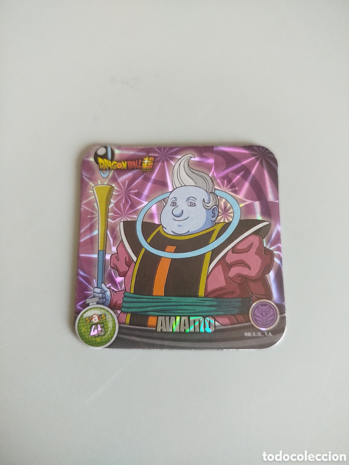 Coleccionismo Cromos antiguos: STAKS DRAGON BALL Z - N&ordm; 045 / 45 - PANINI - IMAN (N7B1)