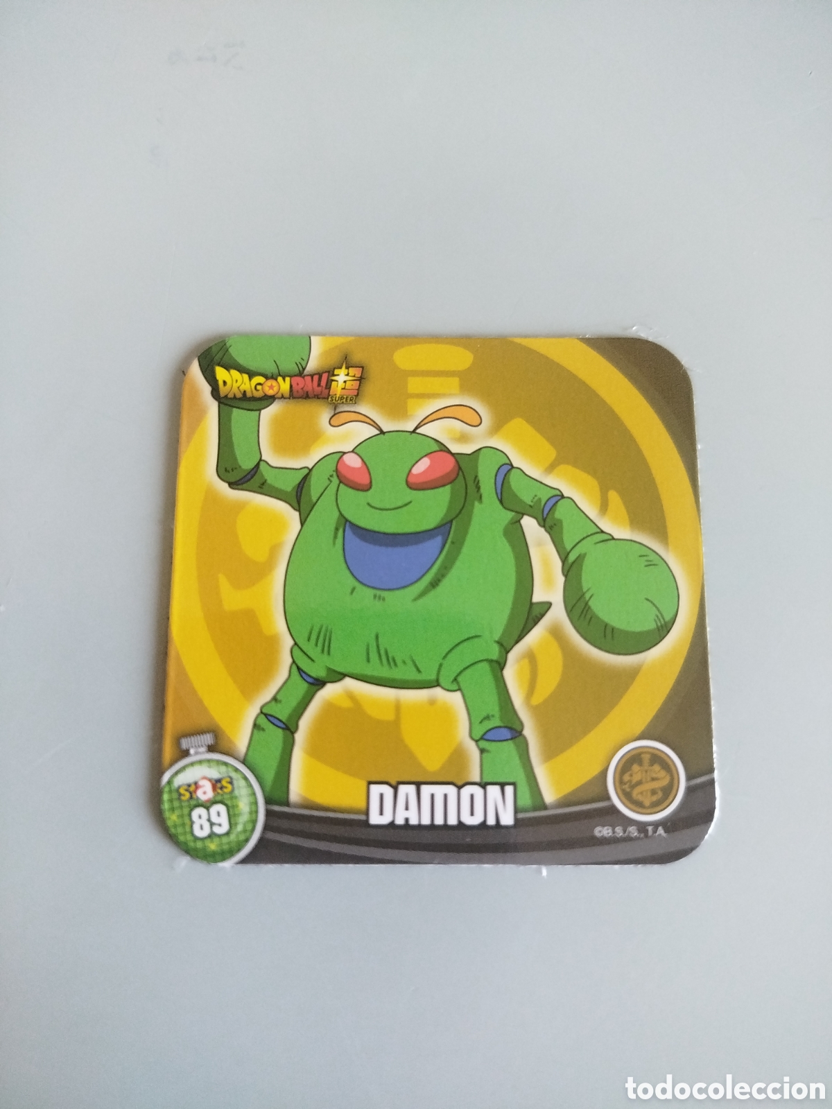 Coleccionismo Cromos antiguos: STAKS DRAGON BALL Z - N&ordm; 089 / 89 - PANINI - IMAN (N7B1)