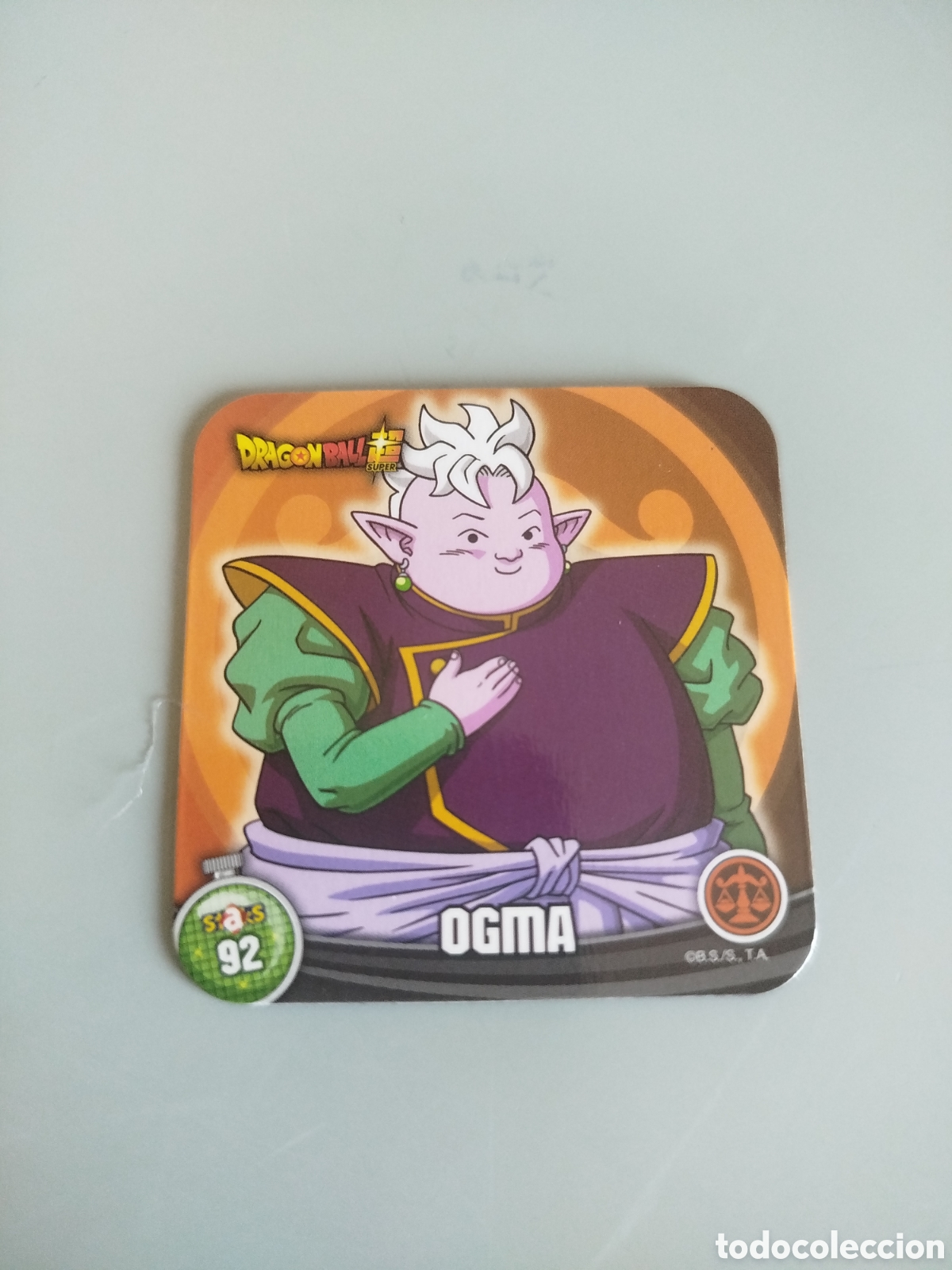 Coleccionismo Cromos antiguos: STAKS DRAGON BALL Z - N&ordm; 092 / 92 - PANINI - IMAN (N7B1)