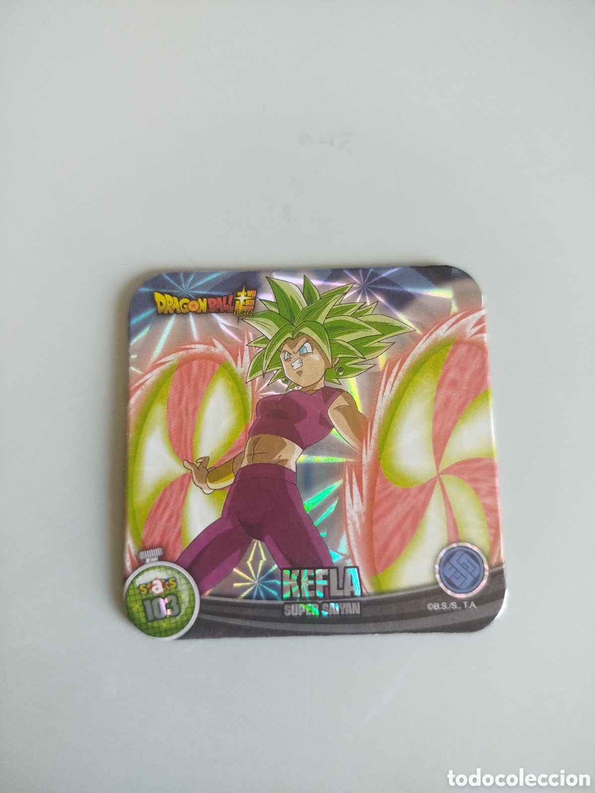 Coleccionismo Cromos antiguos: STAKS DRAGON BALL Z - N&ordm; 103 / 103 - PANINI - IMAN (N7B1)