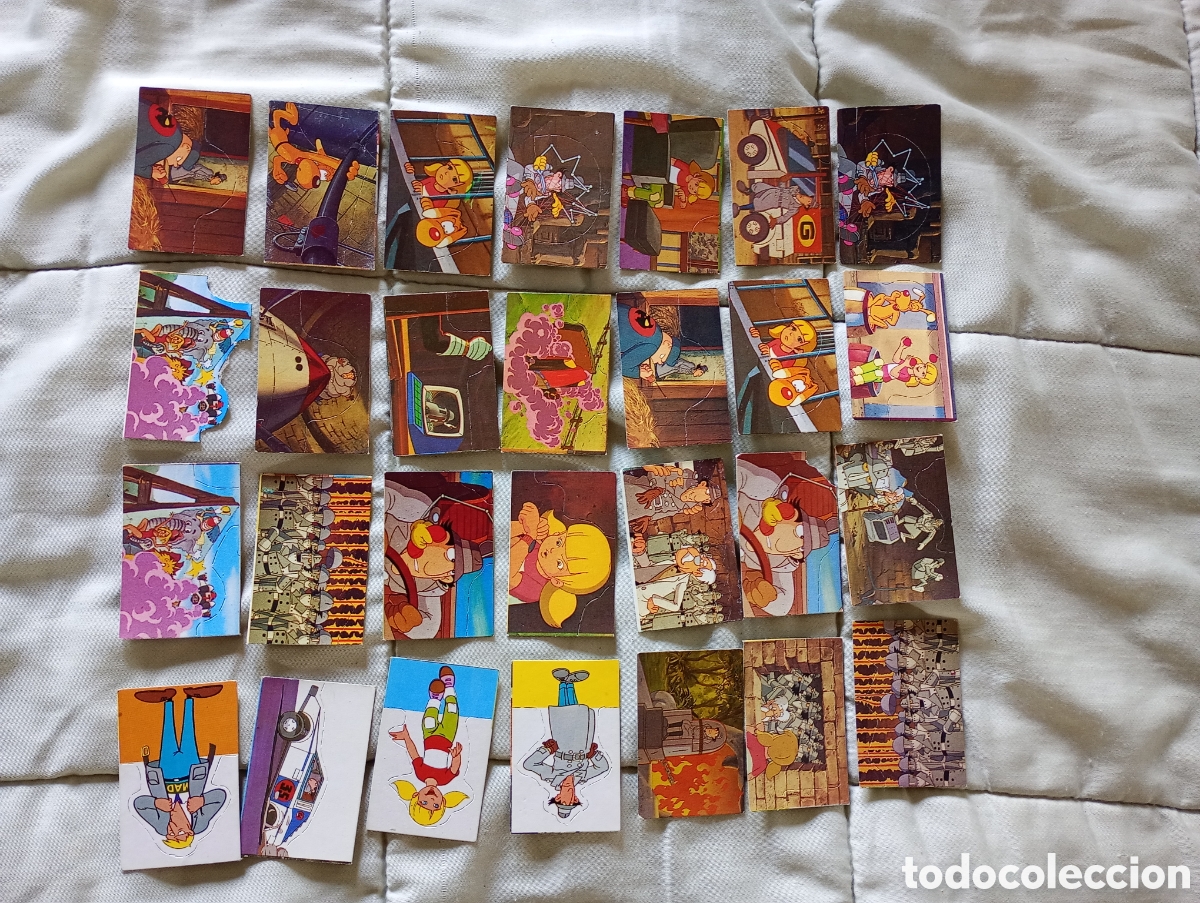 Coleccionismo Cromos antiguos: Inspector gadget yoplait cromos