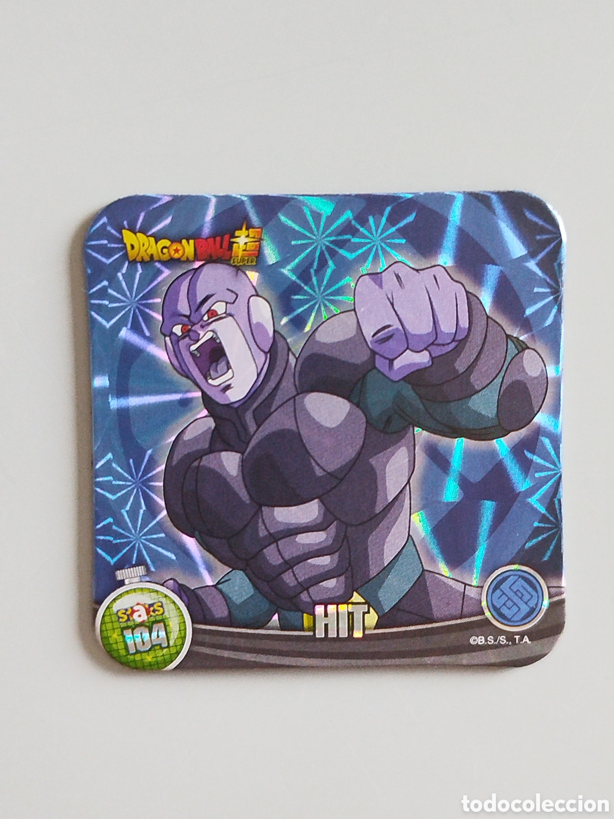 Coleccionismo Cromos antiguos: STAKS DRAGON BALL Z - HIT - N&ordm; 104 / 104 - PANINI - IMAN (N7B1)