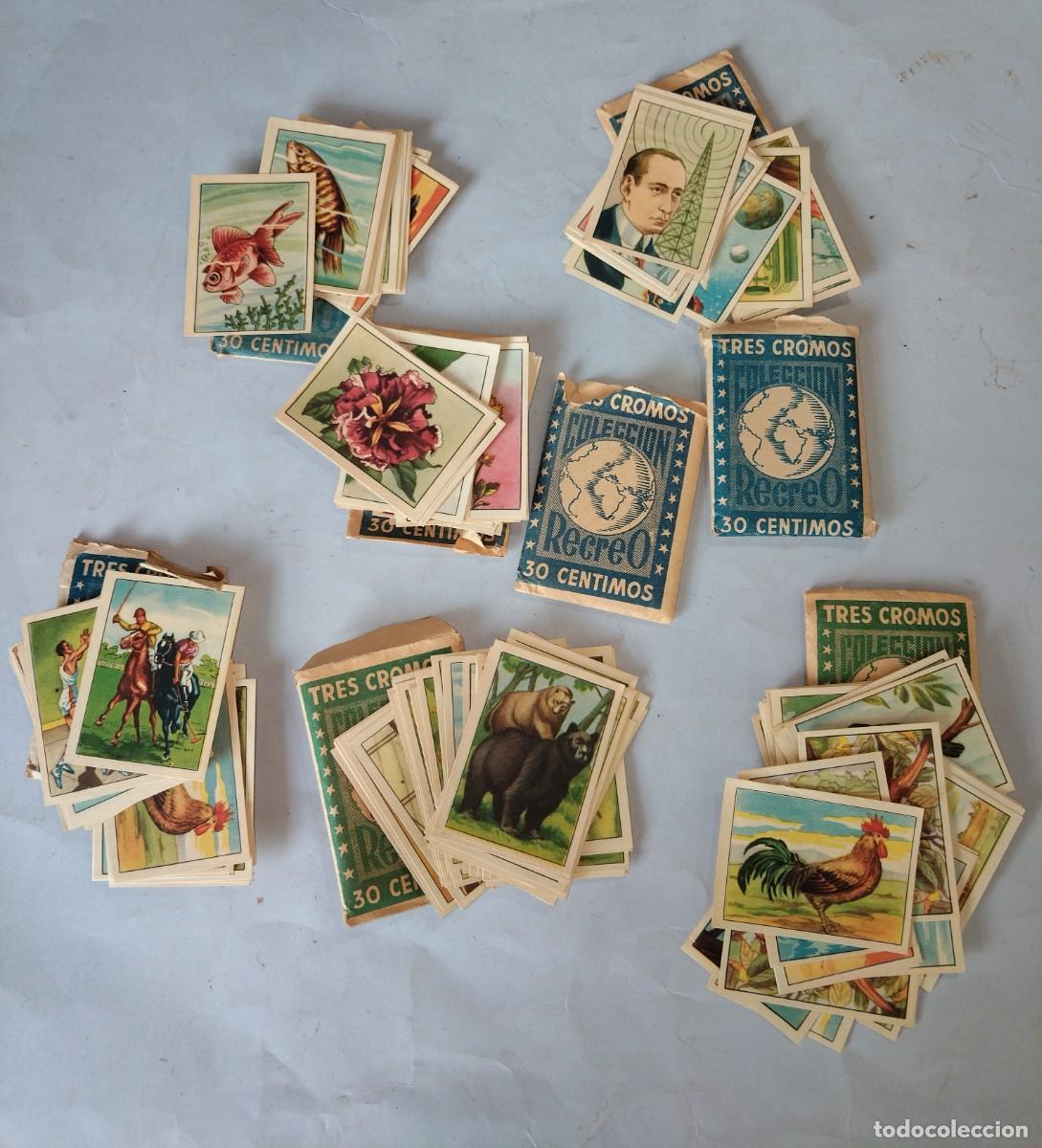 Coleccionismo Cromos antiguos: Lote de m&aacute;s de 200cromos Colecci&oacute;n Recre&oacute; a&ntilde;os 50