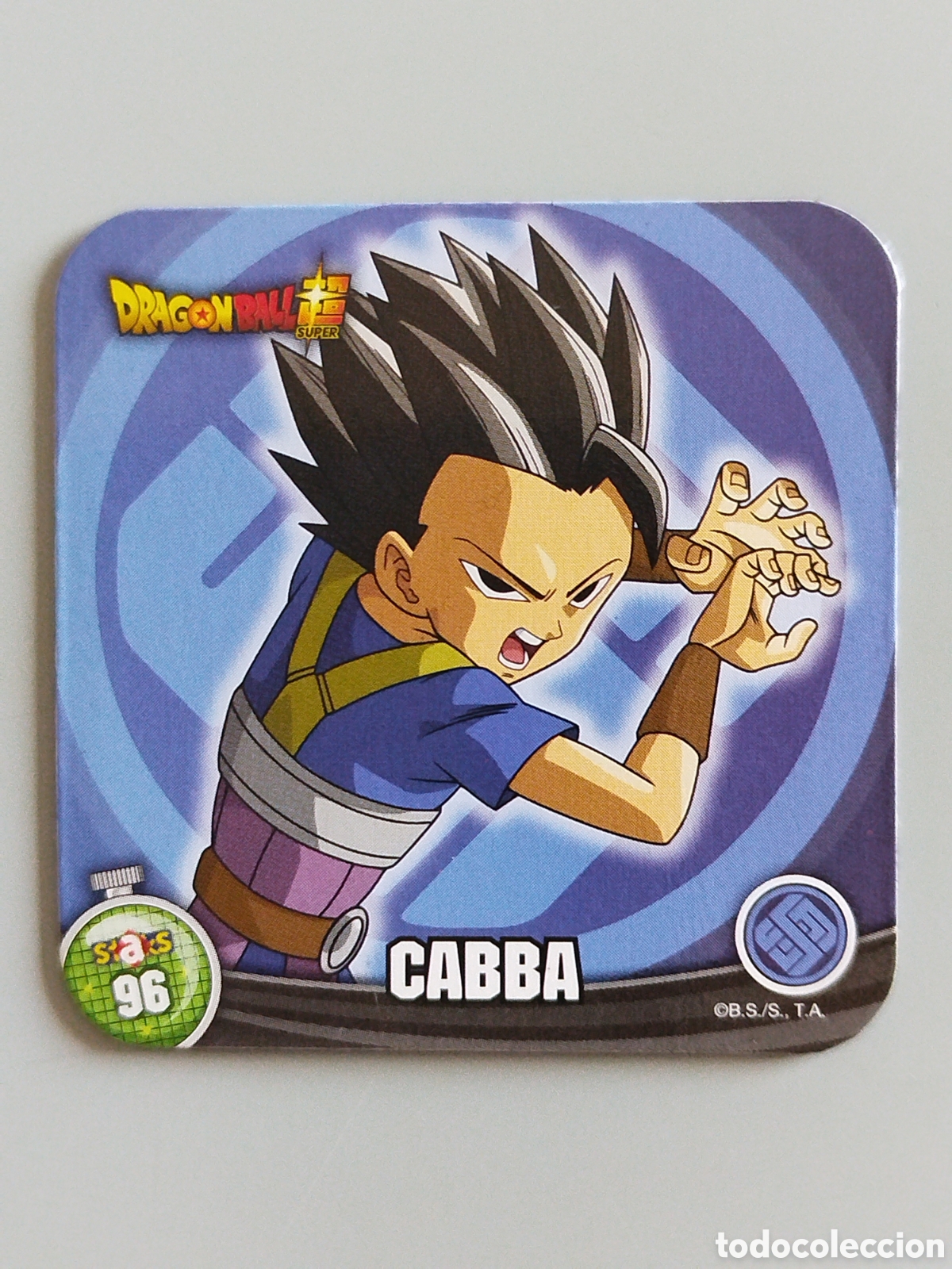 Coleccionismo Cromos antiguos: STAKS DRAGON BALL Z - CABBA - N&ordm; 096 / 96 - PANINI - IMAN (N7B1)