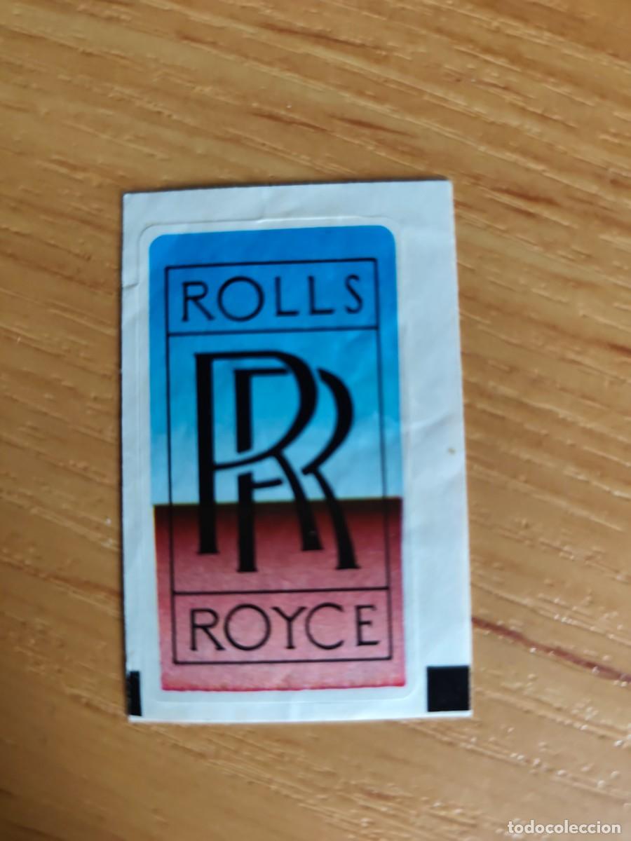 Coleccionismo Cromos antiguos: Cromo chicle Rolls Royce
