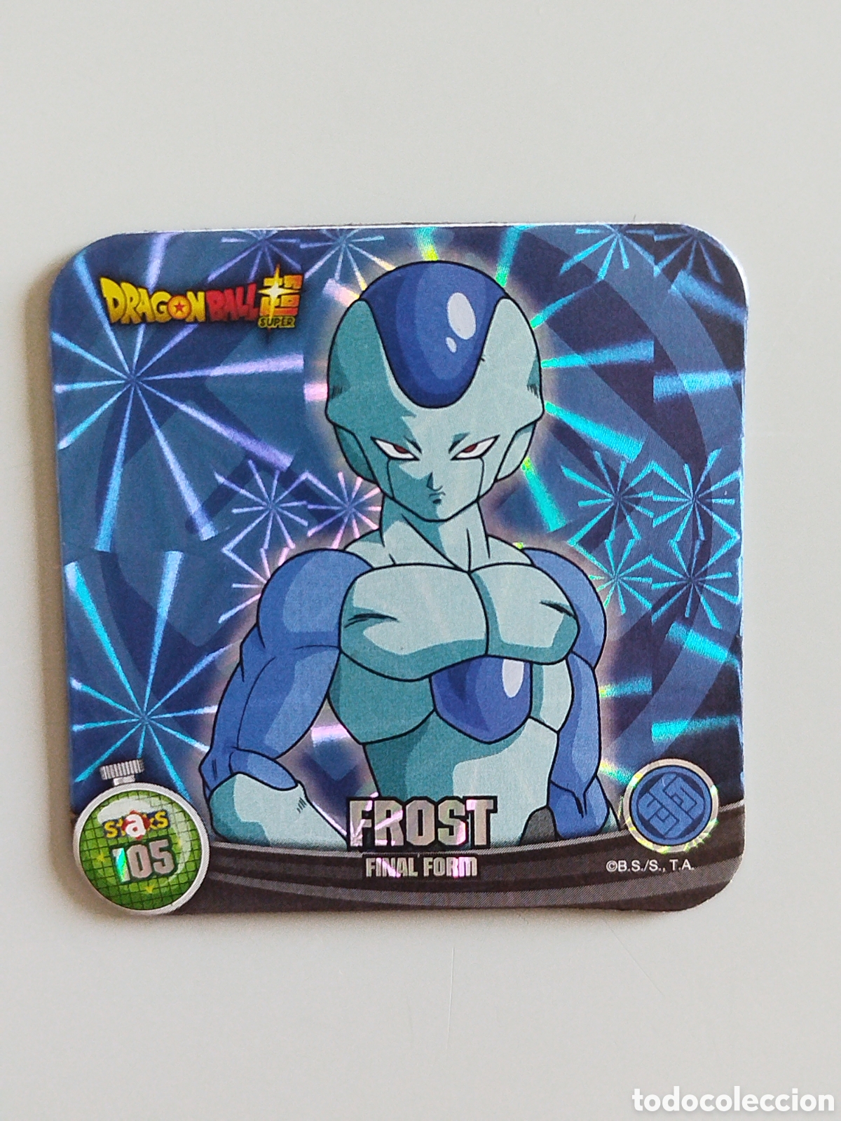Coleccionismo Cromos antiguos: STAKS DRAGON BALL Z - FROST - N&ordm; 105 / 105 - PANINI - IMAN (N7B1)