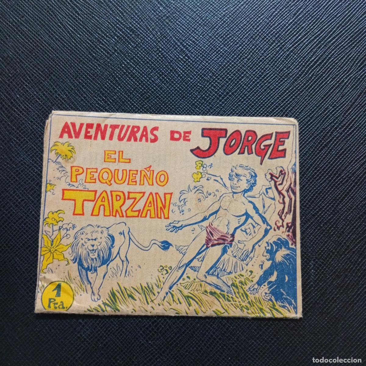 Coleccionismo Cromos antiguos: AVENTURAS DE JORGE EL PEQUE&Ntilde;O TARZAN COSTA CROMO - SOBRE SIN ABRIR