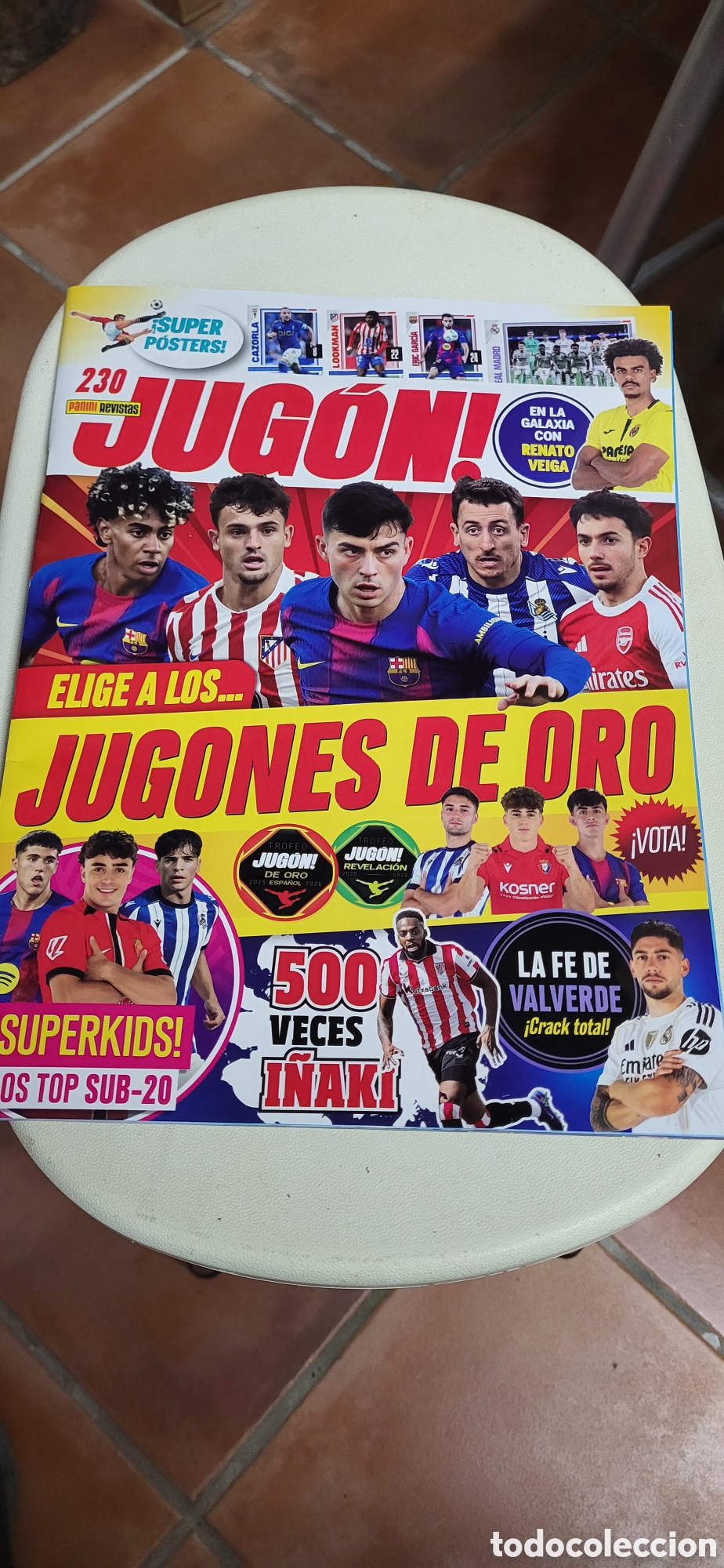 Coleccionismo Cromos antiguos: REVISTA JUGON 230 &rdquo;SOLO LA REVISTA&rdquo; NUEVA SIN ABRIR