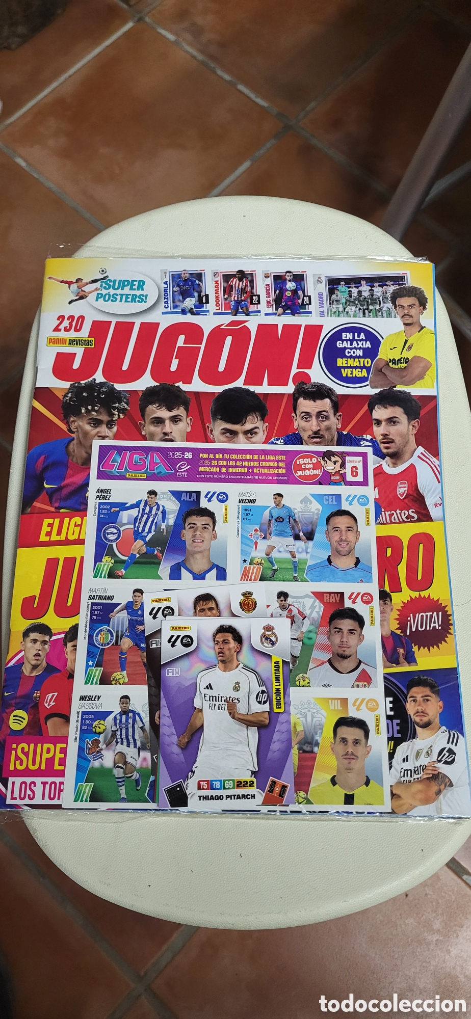 Coleccionismo Cromos antiguos: REVISTA JUGON 230 &rdquo;COMPLETA&rdquo; NUEVA SIN ABRIR