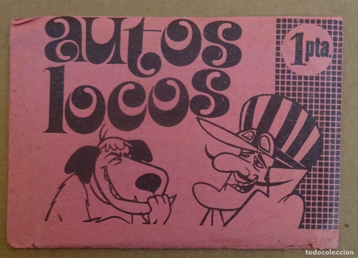 Sammeln alte Sammelbilder: SOBRE DE CROMOS SIN ABRIR AUTOS LOCOS FHER