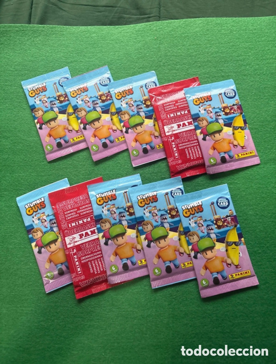Sammeln alte Sammelbilder: Lote de sobres Stumble Guys panini (A15)