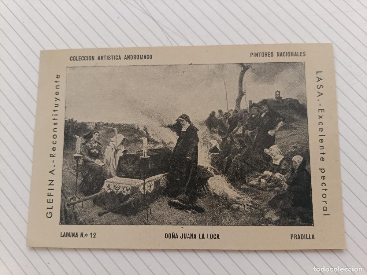 Coleccionismo Cromos antiguos: Cromo antiguo. Publicidad Glefina