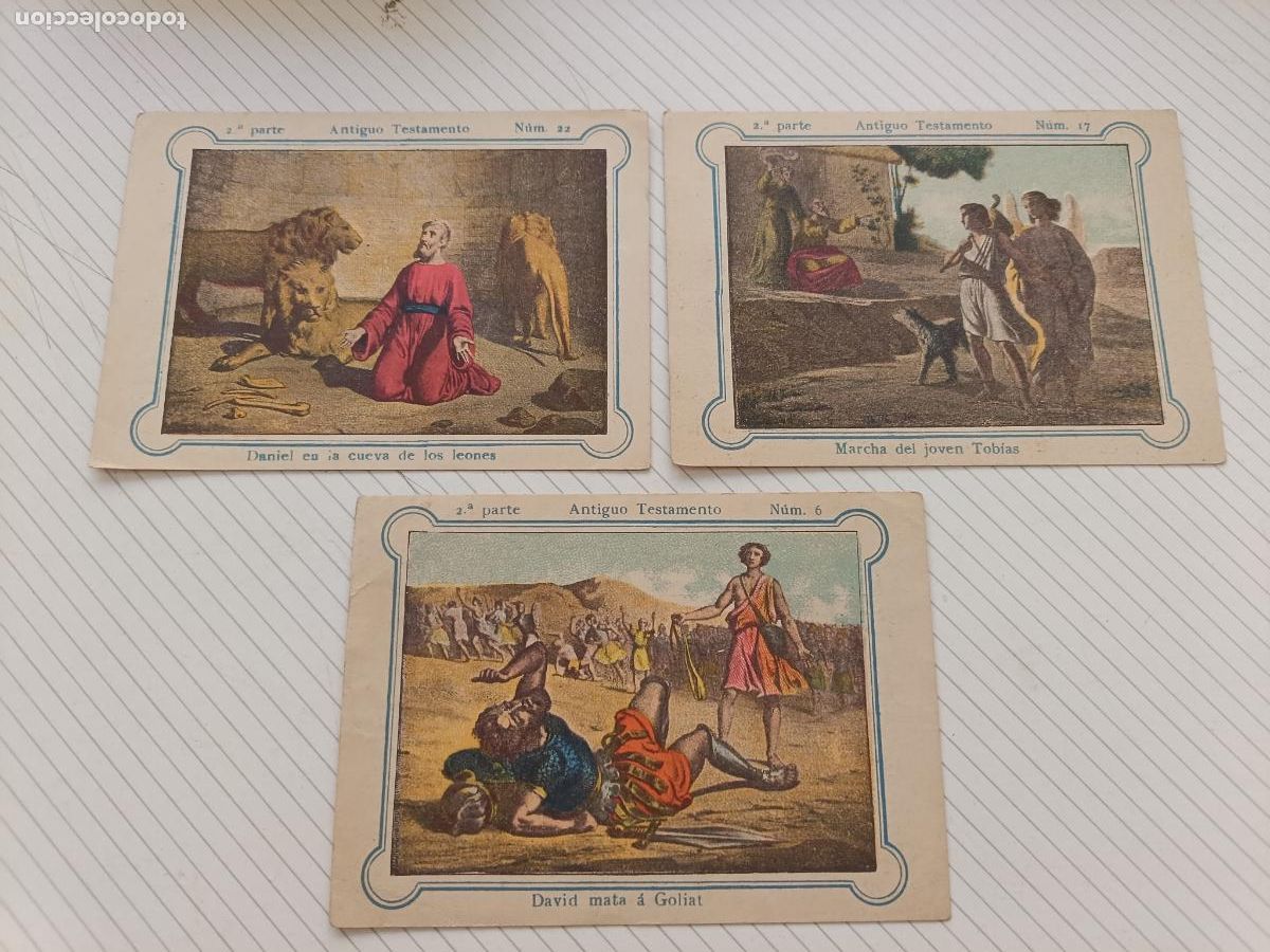 Coleccionismo Cromos antiguos: Chocolates y dulces La Espa&ntilde;a, Madrid. 3 cromos antiguos