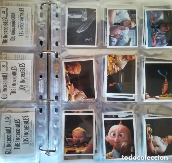 Coleccionismo Cromos antiguos: LOTE RESERVADO 6 CROMOS LOS INCREIBLES PANINI DISNEY PIXAR.
