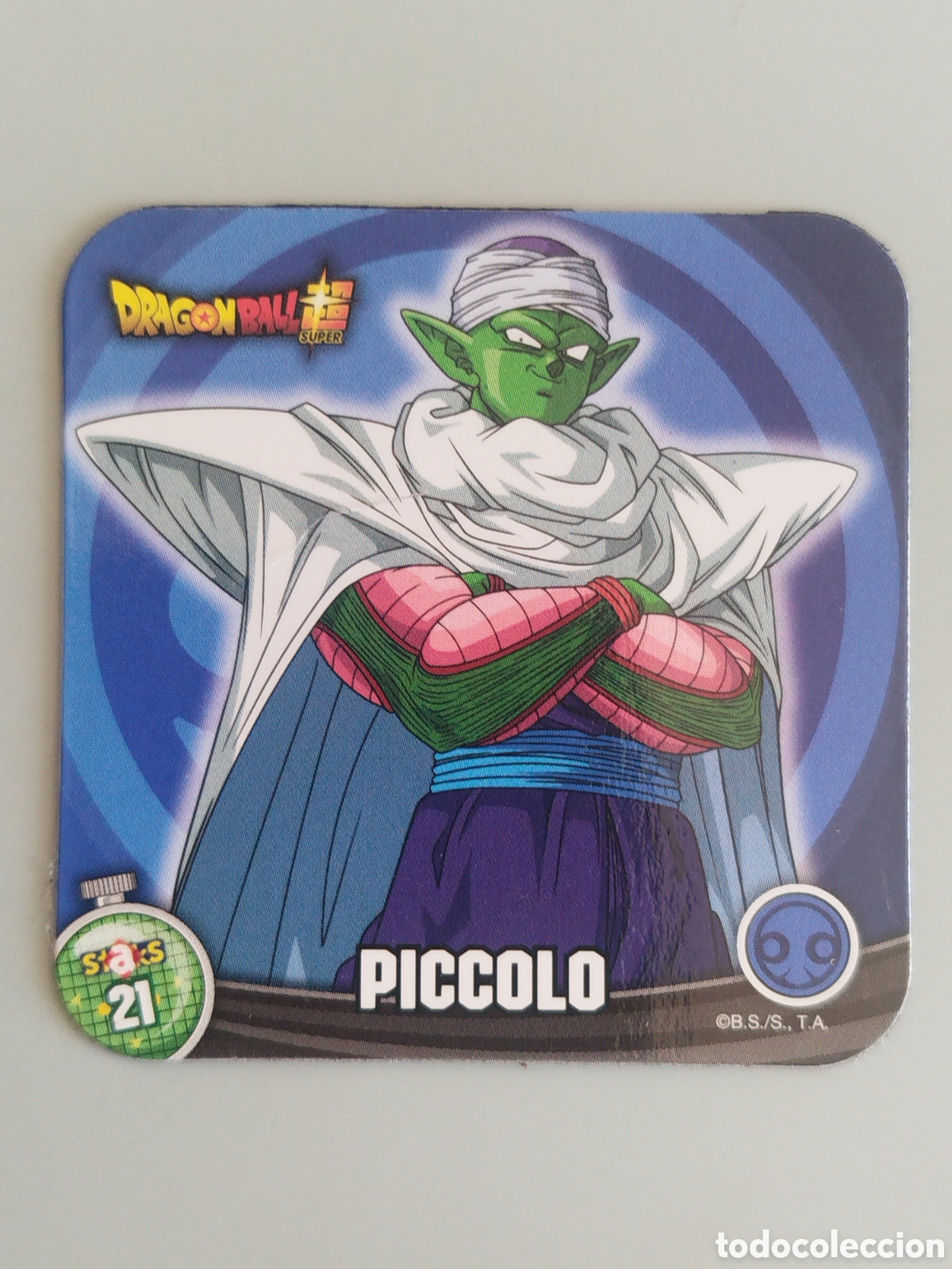 Coleccionismo Cromos antiguos: STAKS DRAGON BALL Z - PICCOLO - N&ordm; 021 / 21 - PANINI - IMAN (N7B1)