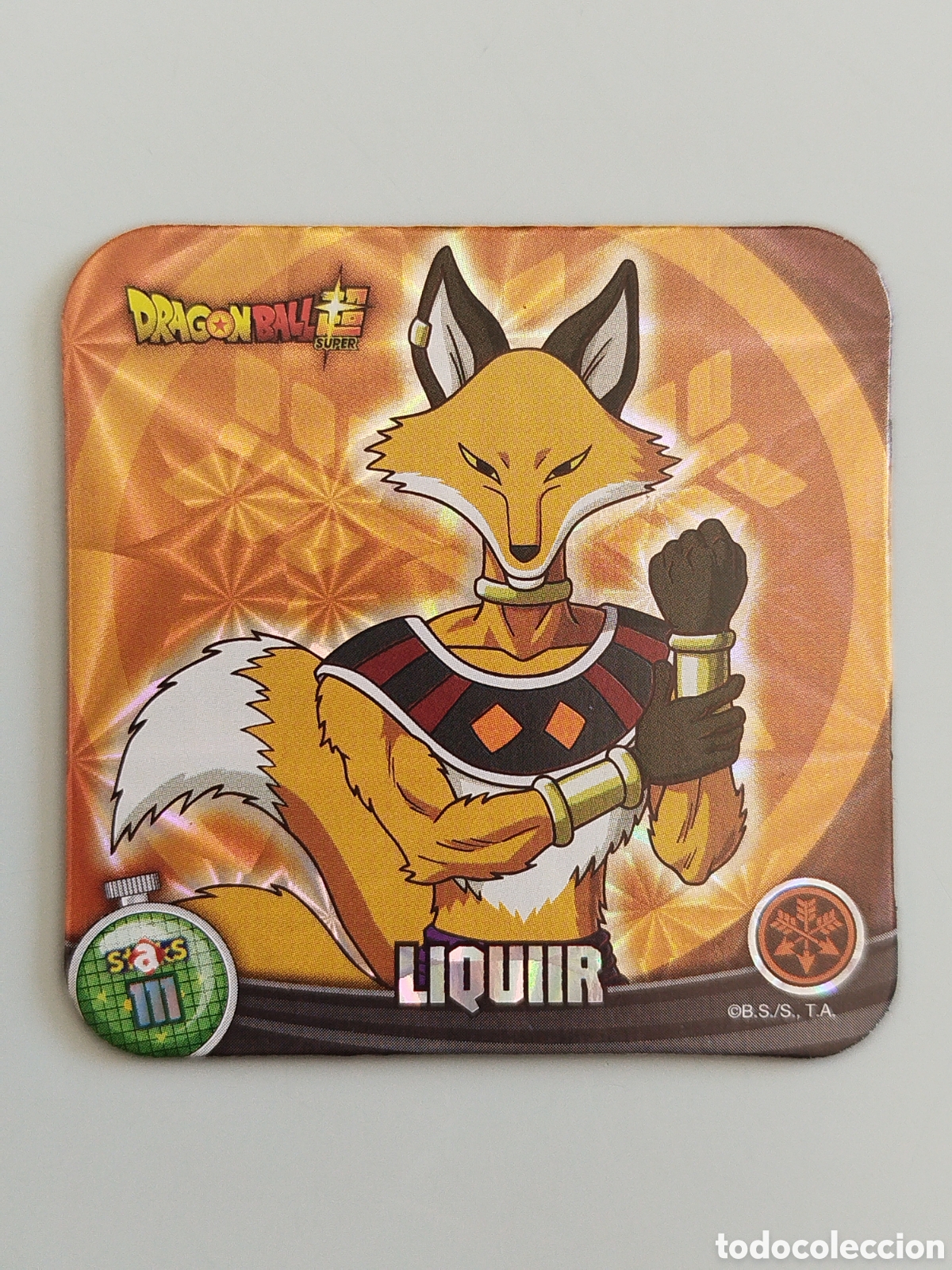 Coleccionismo Cromos antiguos: STAKS DRAGON BALL Z - LIQUIR - N&ordm; 111 / 111 - PANINI - IMAN (N7B1)