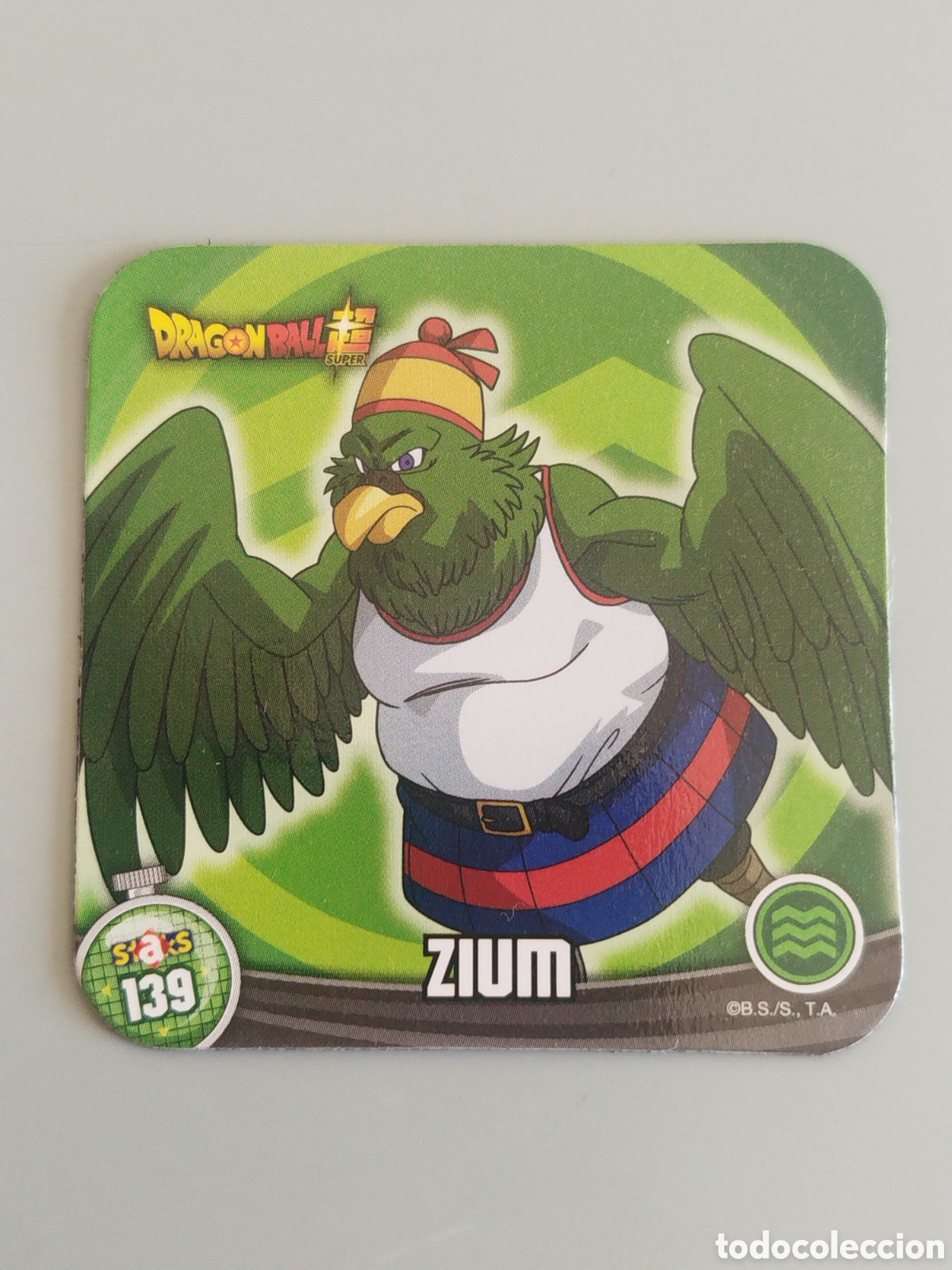 Coleccionismo Cromos antiguos: STAKS DRAGON BALL Z - ZIUM - N&ordm; 139 / 139 - PANINI - IMAN (N7B1)