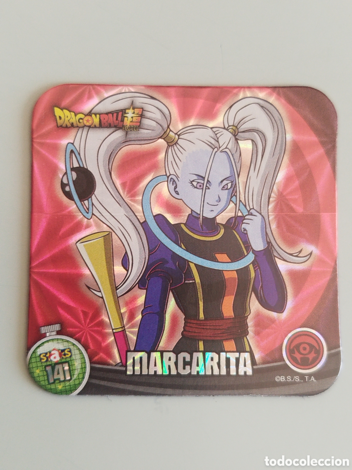 Coleccionismo Cromos antiguos: STAKS DRAGON BALL Z - MARCARITA - N&ordm; 141 / 141 - PANINI - IMAN (N7B1)
